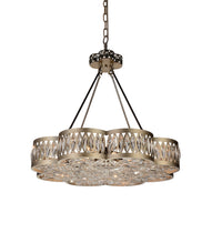 CWI Lighting - 9906P31-8-208 - Eight Light Chandelier - Nova - Champagne