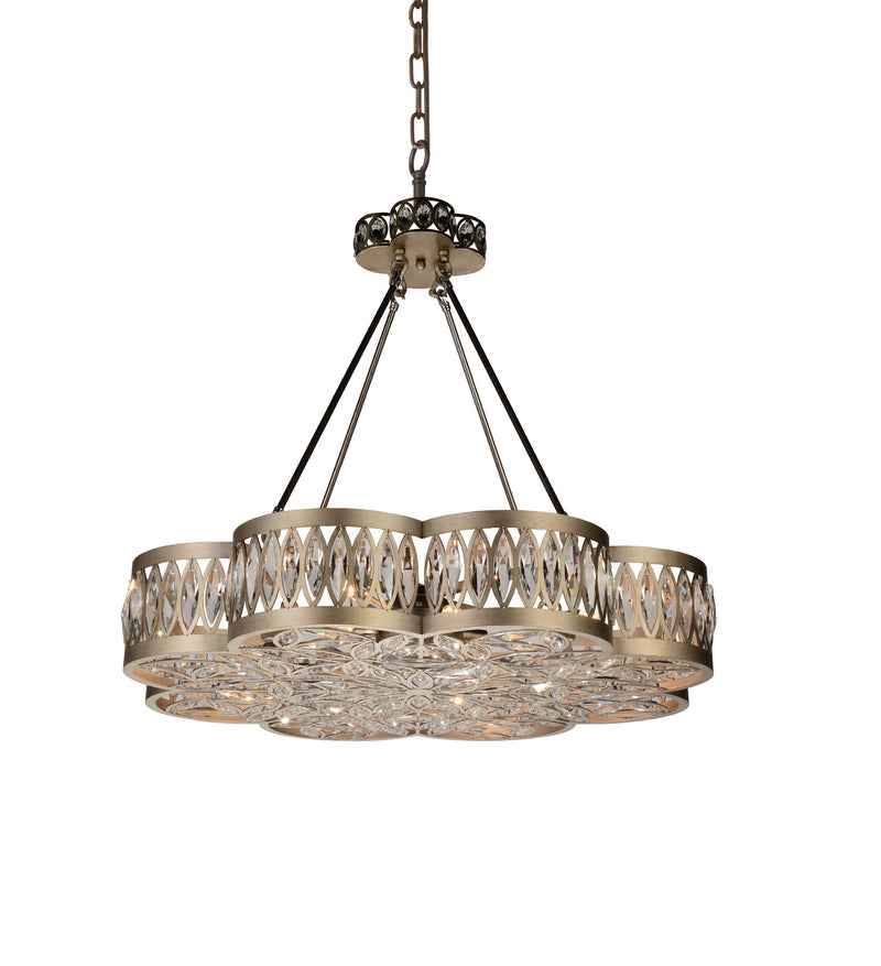 CWI Lighting - 9906P31-8-208 - Eight Light Chandelier - Nova - Champagne