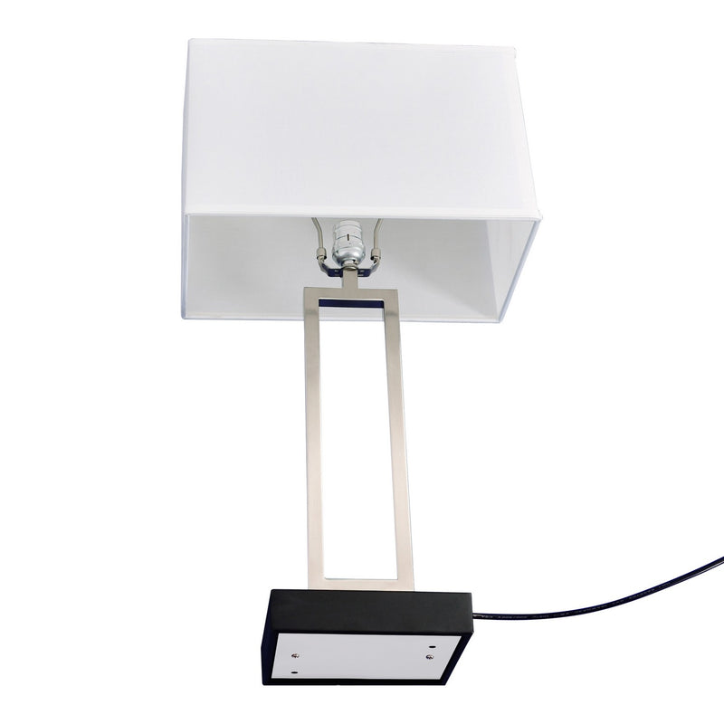 CWI Lighting - 9915T14-1-606 - One Light Table Lamp - Torren - Satin Nickel