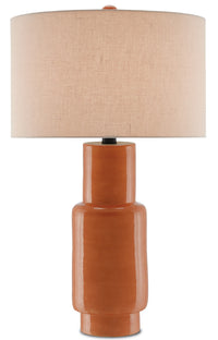 Currey and Company - 6000-0192 - One Light Table Lamp - Janeen Collection - Orange