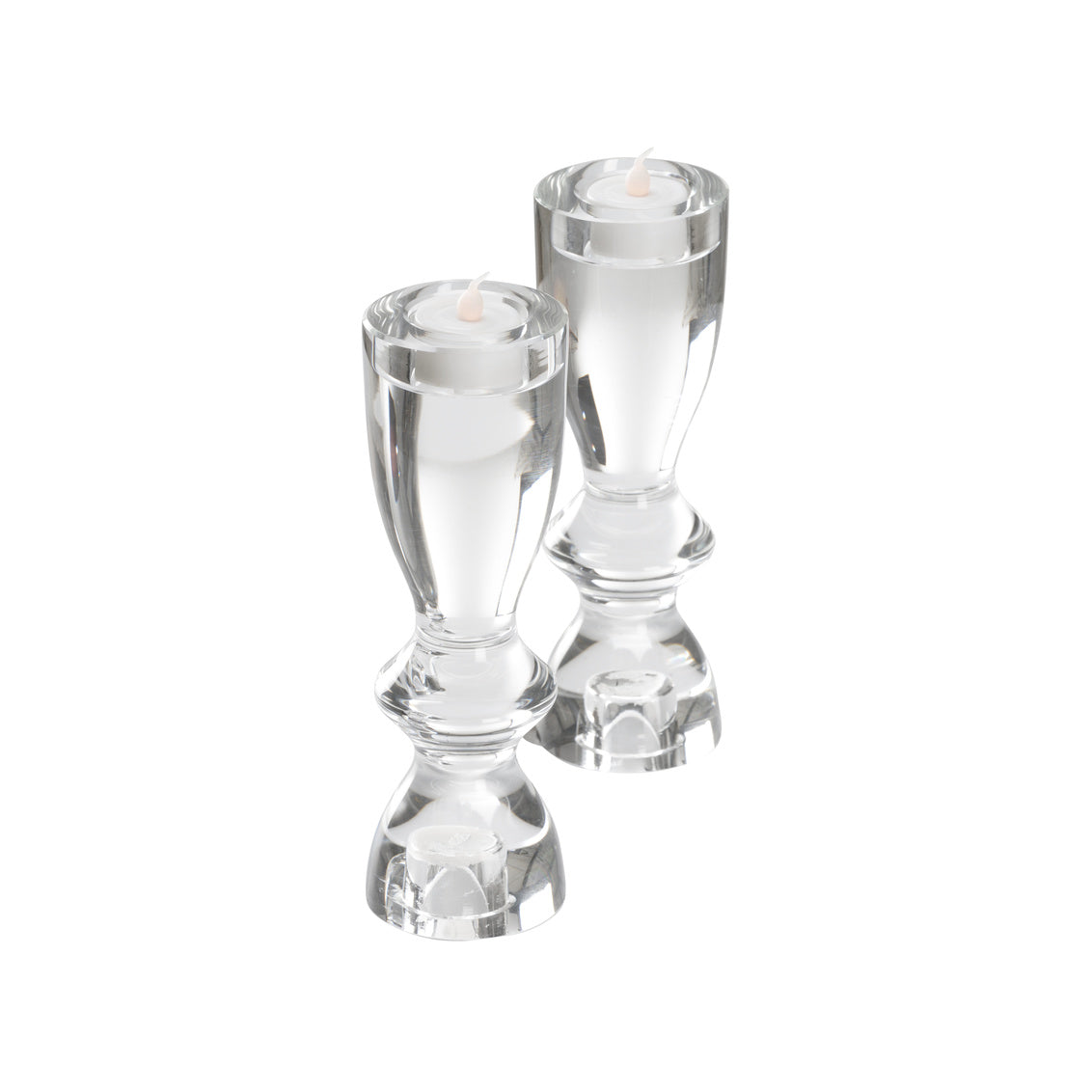 Wildwood Gris Candlesticks Set of 2