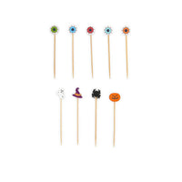 Design Shop Cocktail Hours 20 Piece Cocktail Picks in Gift Box - Bamboo Wood