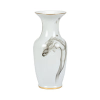 Wildwood White Cinder And Smoke Vase (Lg)
