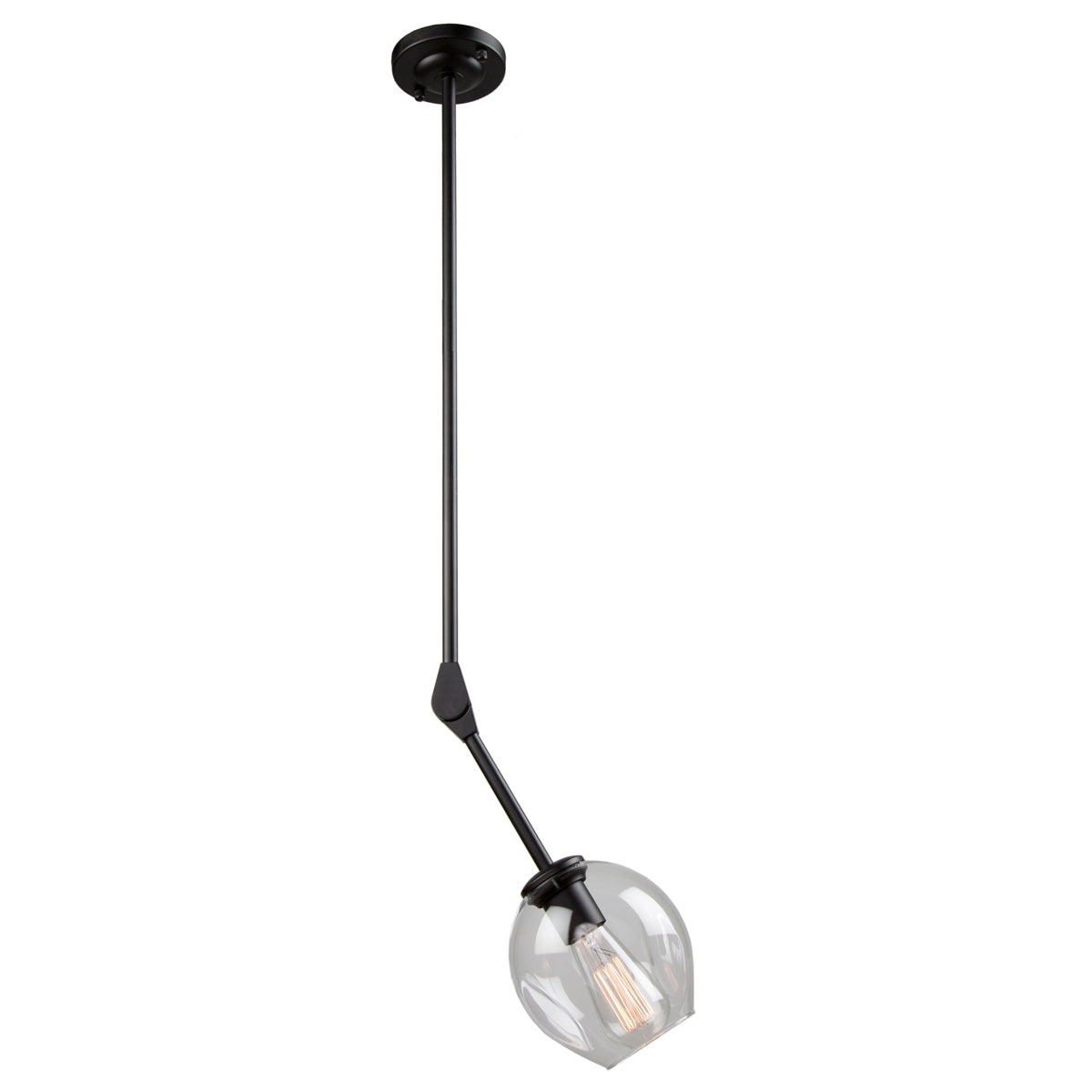 Artcraft - JA14020BK - One Light Pendant - Organic - Black