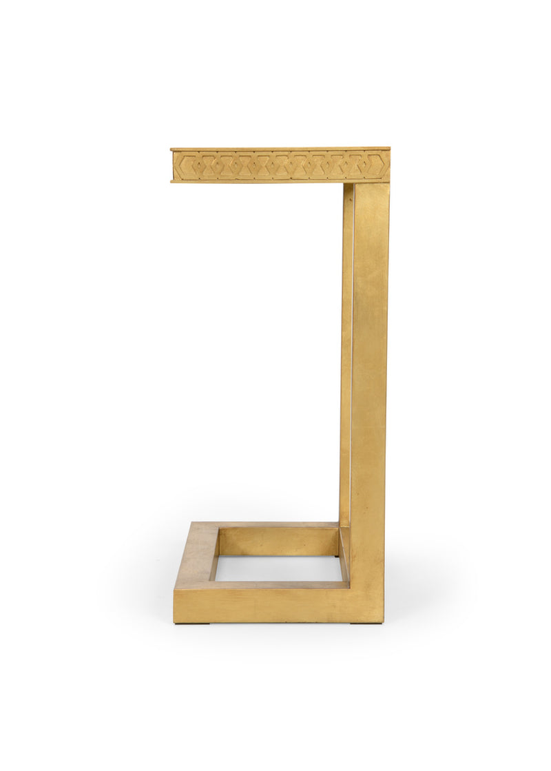 Chelsea House Nemeth Cigar Table - Gold