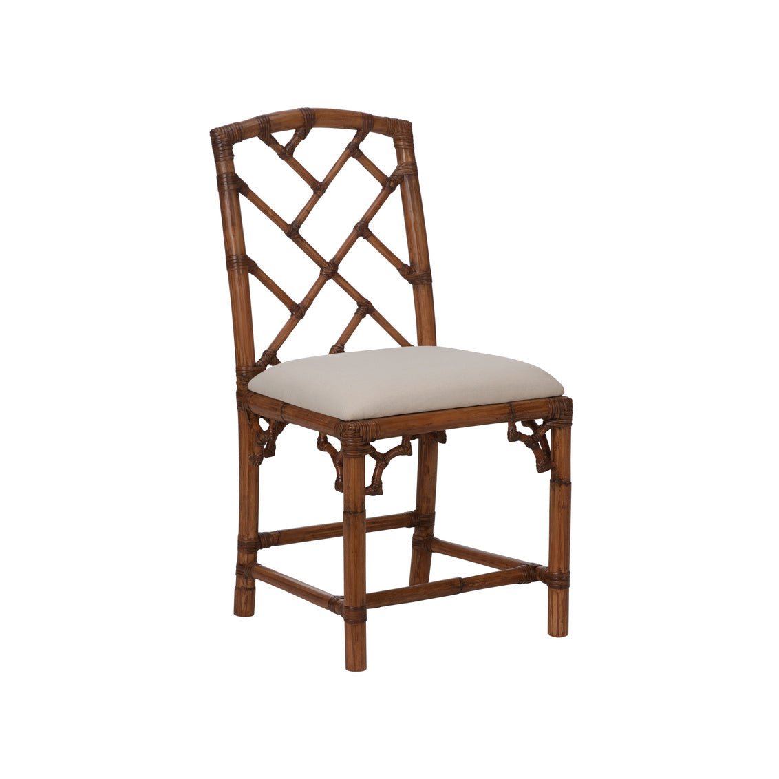 Chelsea House Chippendale Bamboo Chair - Brown