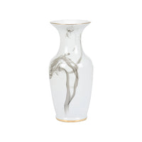 Wildwood White Cinder And Smoke Vase (Lg)