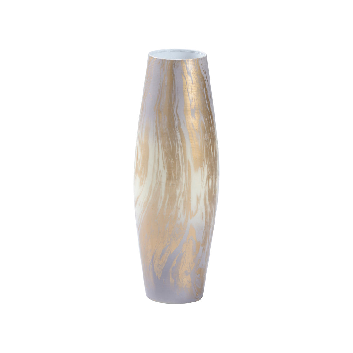 Wildwood Oyster Swirl Vase (Sm)