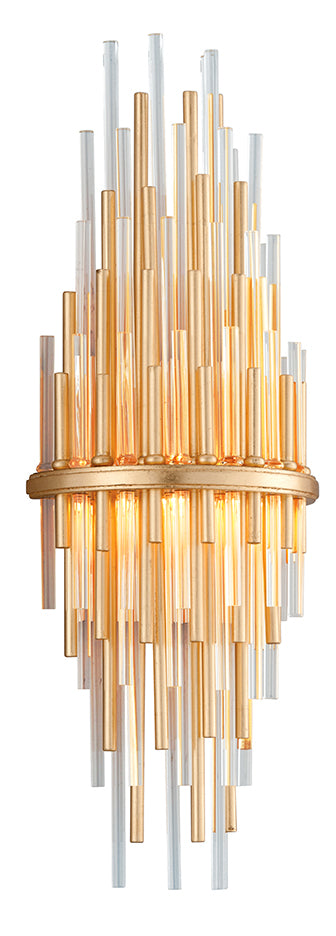 Corbett Lighting LED Wall Sconce from the Theory collection in Stainless Steel finish