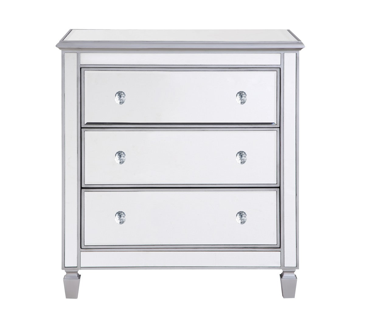 Elegant Lighting - MF6-1019S - Cabinet - Contempo - Hand rubbed Antique Silver