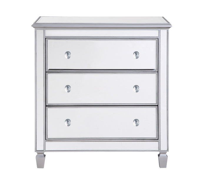Elegant Lighting - MF6-1019S - Cabinet - Contempo - Hand rubbed Antique Silver
