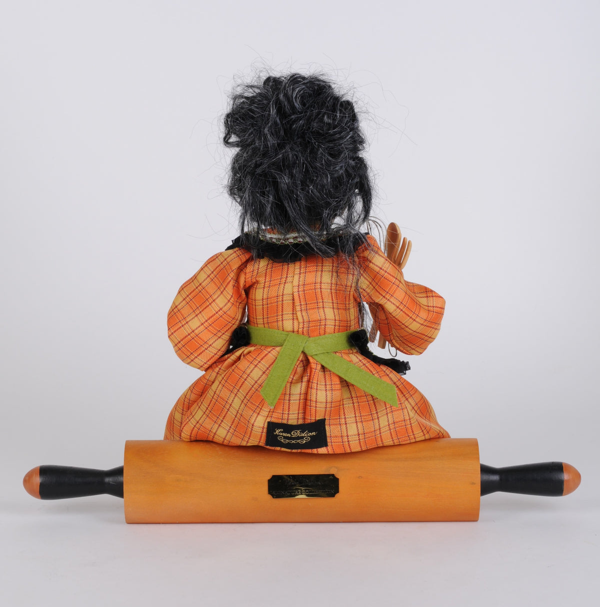 Karen Didion Pumpkin Spice Granny on Rolling Pin