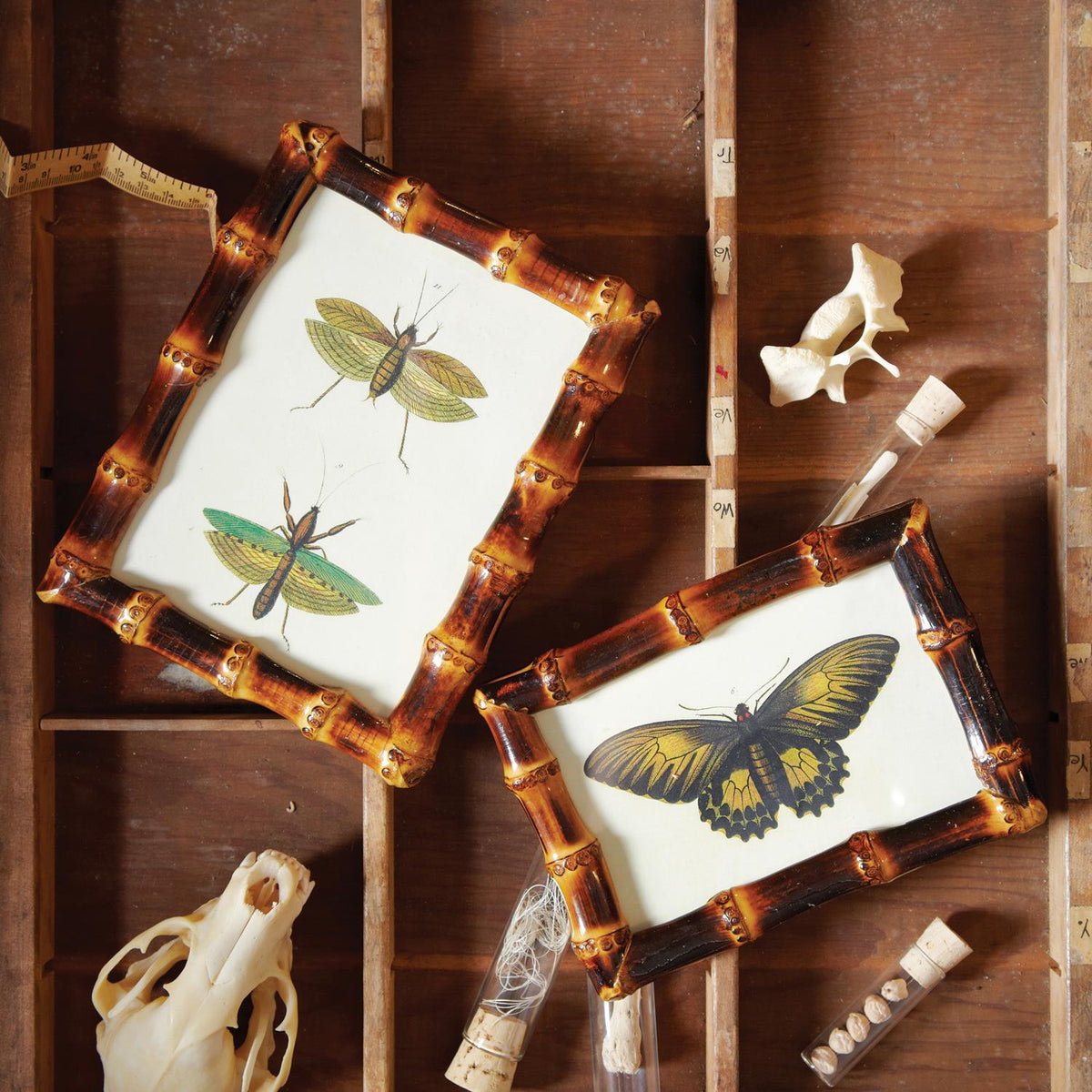 Design Shop Bamboo Photo Frame - Bamboo, Set of 2.