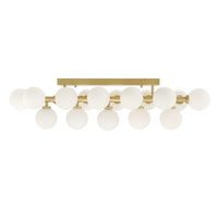 CWI Lighting - 1020W36-17-602 - LED Wall Sconce - Arya - Satin Gold