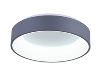 CWI Lighting - 7103C24-1-167 - LED Flush Mount - Arenal - Gray