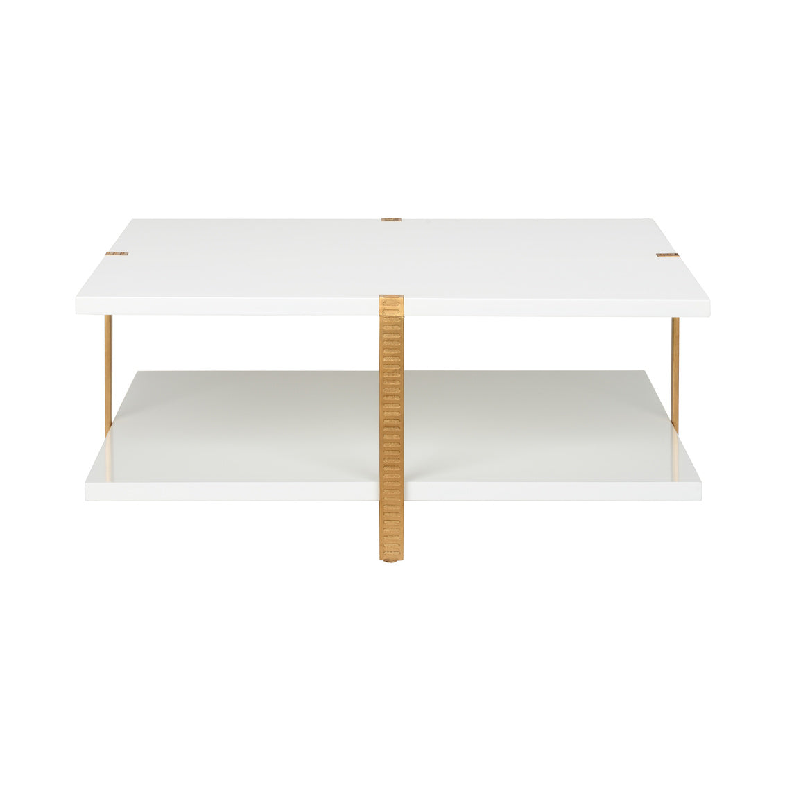 Chelsea House Ribbed Cocktail Table