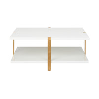 Chelsea House Ribbed Cocktail Table