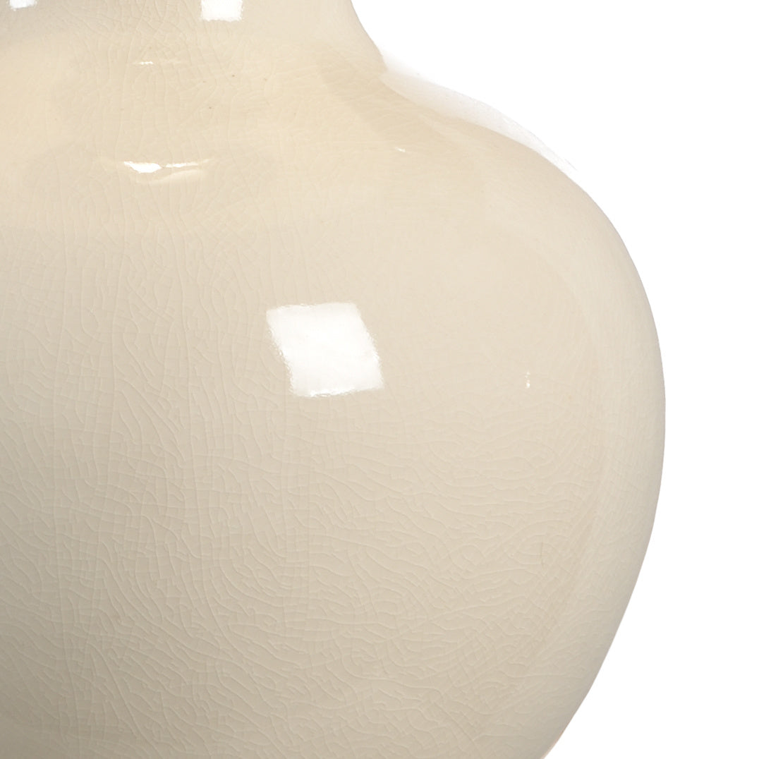 Chelsea House Astor Vase Lamp - Cream