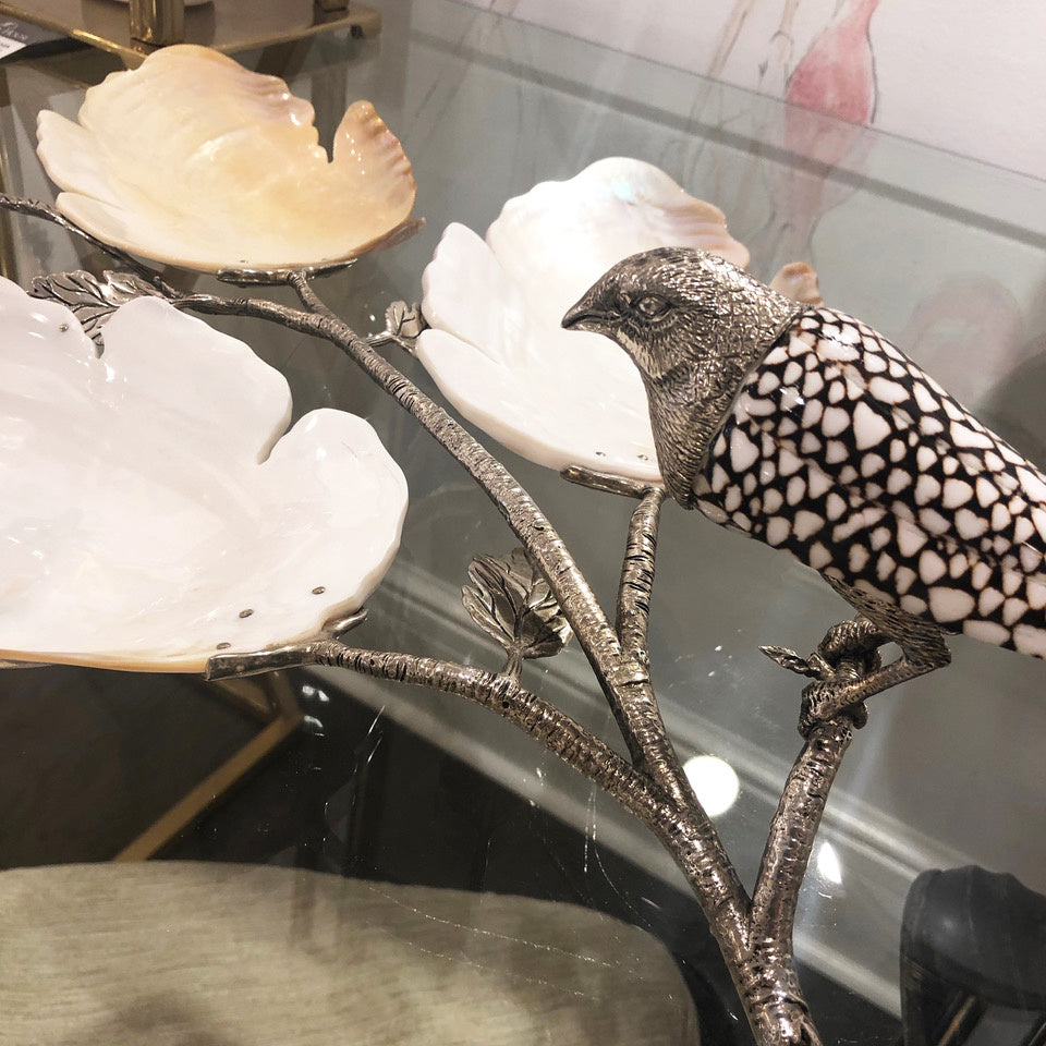 Chelsea House Bird And Shell Tray
