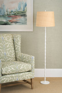 Chelsea House Artois Floor Lamp - White