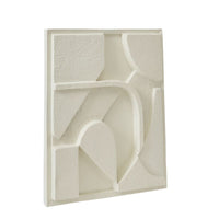 Design Shop White Oneiro Wall Art Angles, 19.25" X 23.75"