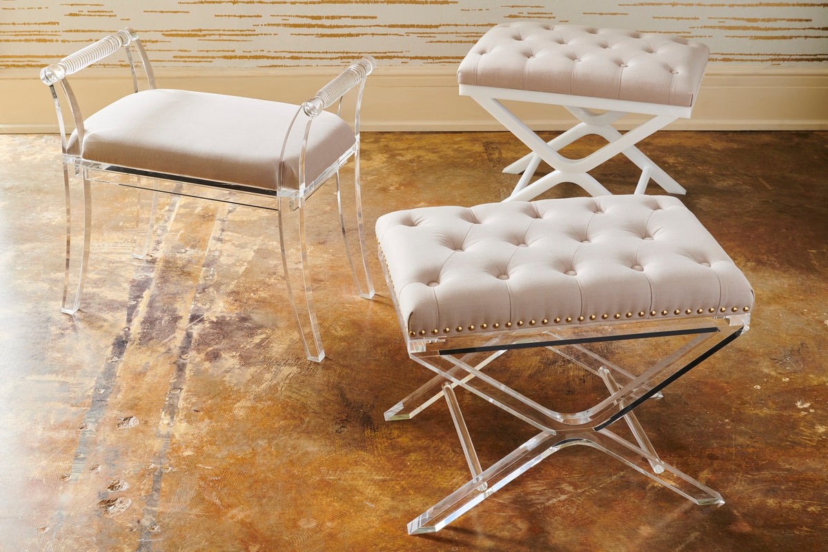 Chelsea House Soho Tufted Bench