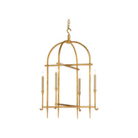 Wildwood Diego Lantern - Gold