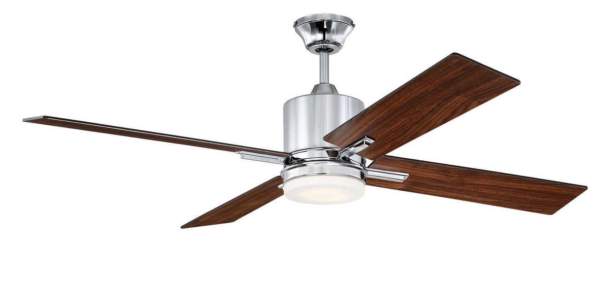 Craftmade - TEA52CH4 - 52" Ceiling Fan - Teana - Chrome