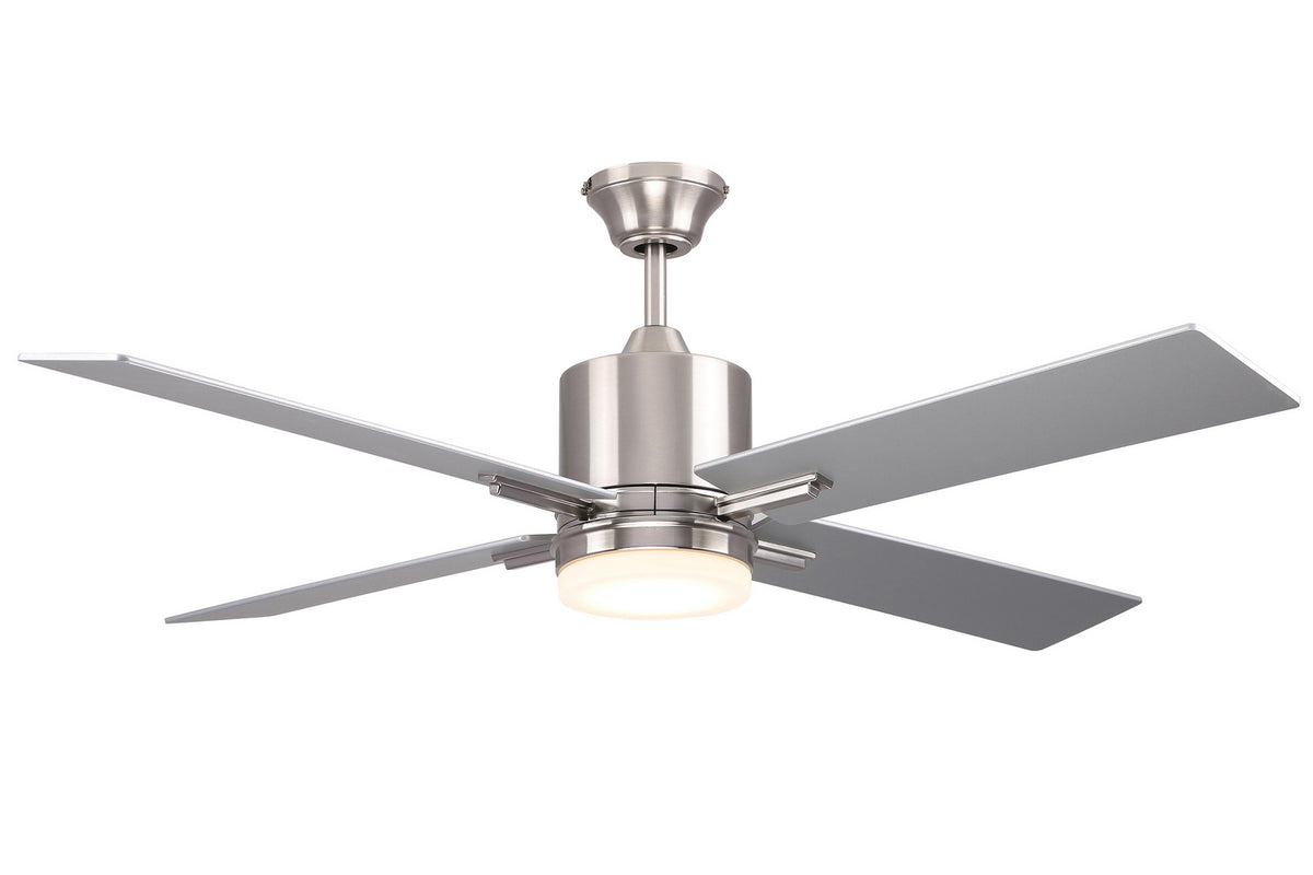 Craftmade - TEA52BNK4 - 52" Ceiling Fan - Teana - Brushed Polished Nickel