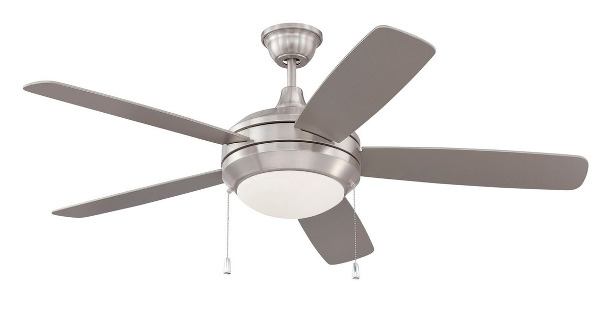 Craftmade - HE52BNK5-LED - 52" Ceiling Fan - Helios - Brushed Polished Nickel