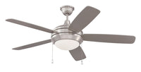 Craftmade - HE52BNK5-LED - 52" Ceiling Fan - Helios - Brushed Polished Nickel