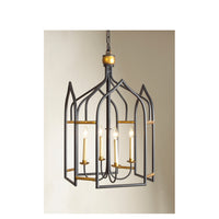 Chelsea House Seville Lantern - Black/Gold