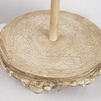 Lucas + McKearn - FL1183 - Two Light Floor Lamp - Trellis - Putty With Silver Leaf