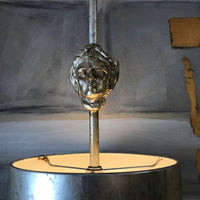 Lucas + McKearn - PD1051 - One Light Mini Pendant - Fragment - Silver Leaf/Glaze