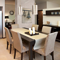 Lucas + McKearn - PD1051 - One Light Mini Pendant - Fragment - Silver Leaf/Glaze