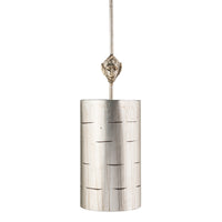 Lucas + McKearn - PD1051 - One Light Mini Pendant - Fragment - Silver Leaf/Glaze