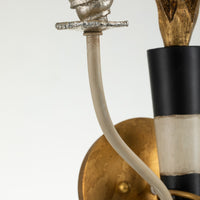 Lucas + McKearn - SC1027-2 - Two Light Wall Sconce - Flambeau - Black