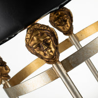 Lucas + McKearn - SI1051 - Bar Stool - Armory - Chrome/Gold