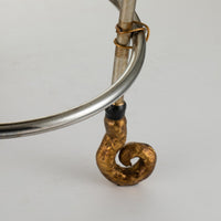 Lucas + McKearn - SI1051 - Bar Stool - Armory - Chrome/Gold