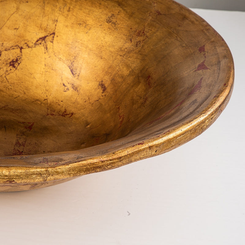 Lucas + McKearn - SI1122 - Bowl - Beauvoir - Gold and silver leaf