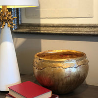 Lucas + McKearn - SI1158 - Bowl - Heather - Gold Leaf