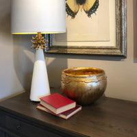 Lucas + McKearn - SI1158 - Bowl - Heather - Gold Leaf