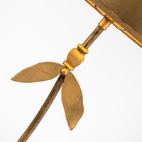Lucas + McKearn - TA1183 - One Light Buffet Lamp - Red Bell Gold - Gold Leaf/Base W/Leaf
