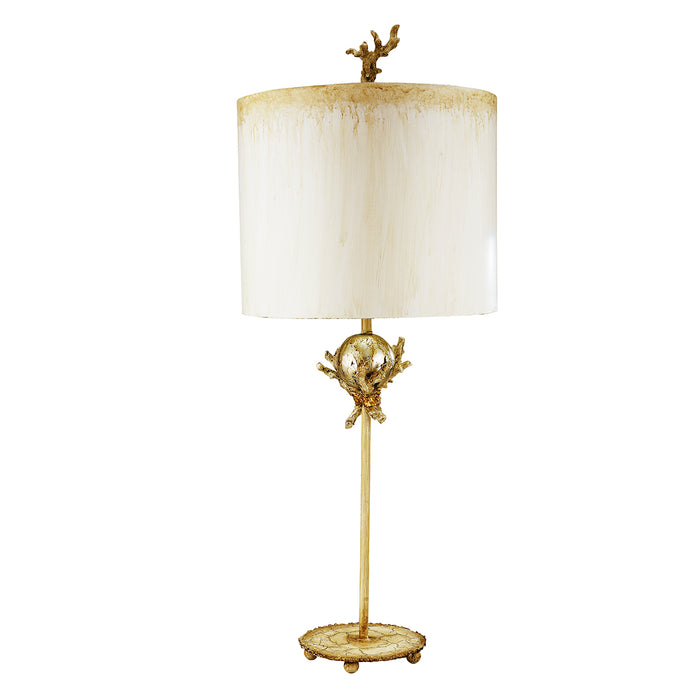 Lucas + McKearn One Light Table Lamp from the Trellis collection in Putty finish