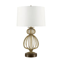 Lucas + McKearn - TLM-1007 - One Light Table Lamp - Lafitte - Glazed Gilt Steel