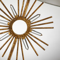 Lucas + McKearn - TLM-1009 - One Light Buffet Lamp - Sun King - Distressed Gold Steel