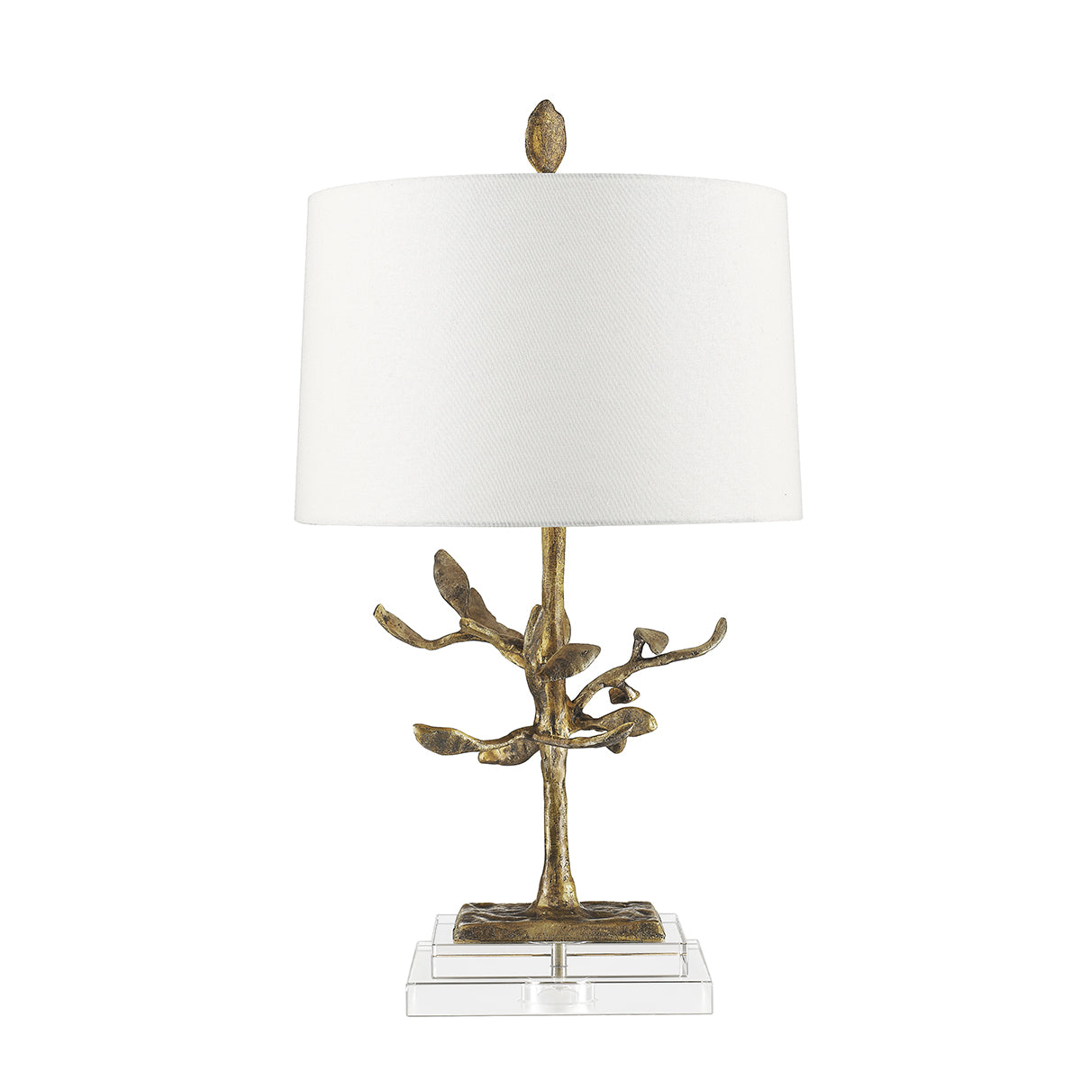 Lucas + McKearn - TLM-1033 - One Light Buffet Lamp - Audubon Park - Distressed Gold