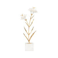 Chelsea House Carnation on Alabaster Stand