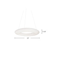 Kuzco Lighting - PD80724 - LED Pendant - Cumulus - White
