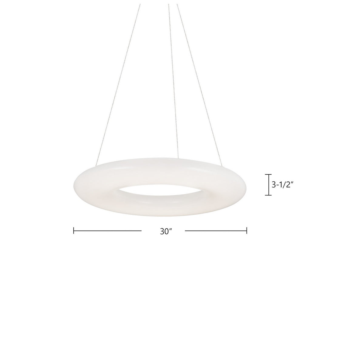 Kuzco Lighting - PD80730 - LED Pendant - Cumulus - White
